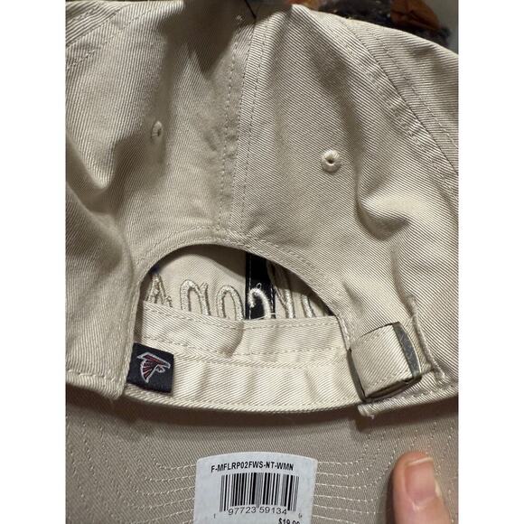 NWT NFL Atlanta Falcons Football Women Neutral Baseball Cap Hat Snap Back - Picture 3 of 4